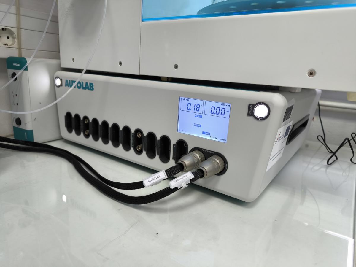 Autolab PGSTAT 128N - Ruđer Bošković Institute
