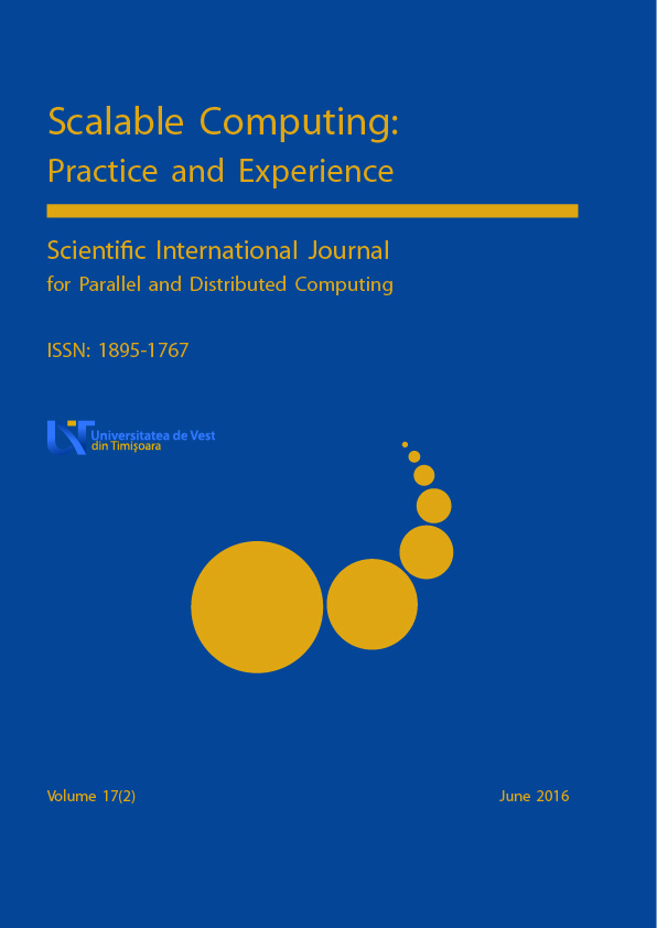 SCPE Journal Published a Special Issue with papers from DC VIS Conference  on MIPRO 2015