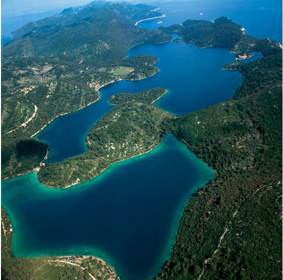 Influence of the water mass circulation on spatial and temporal distribution of ecotoxicants in Malo jezero and Veliko jezero lakes of Mljet National Park
