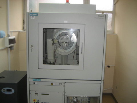 X-ray diffractometer for thin films Siemens D 5000