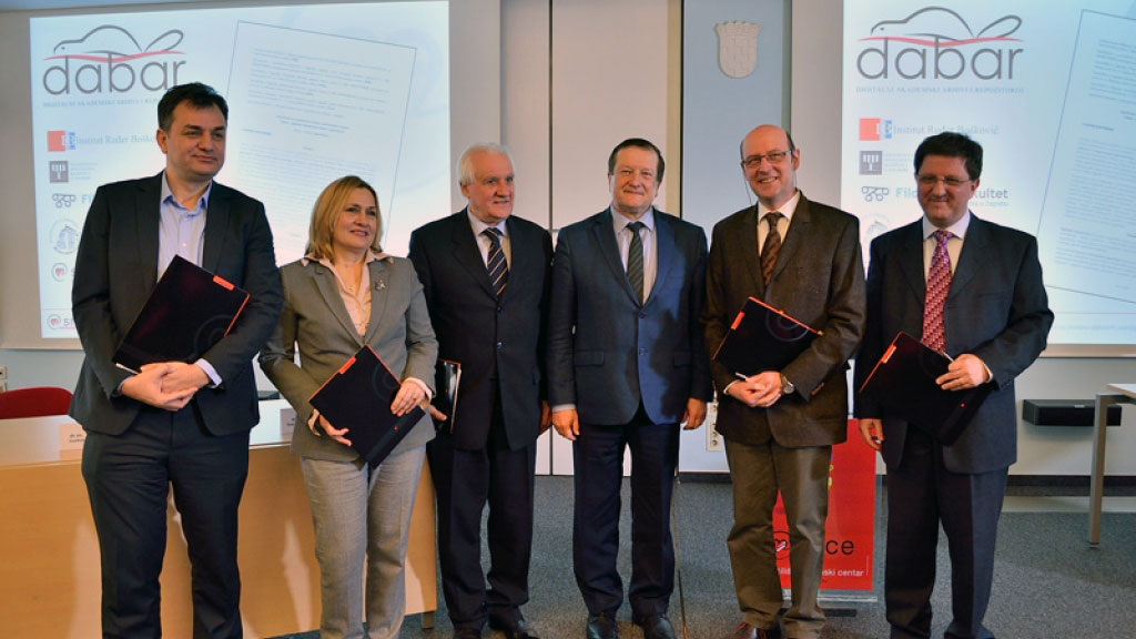 IRB potpisao Sporazum o suradnji na razvoju i održavanju sustava DABAR