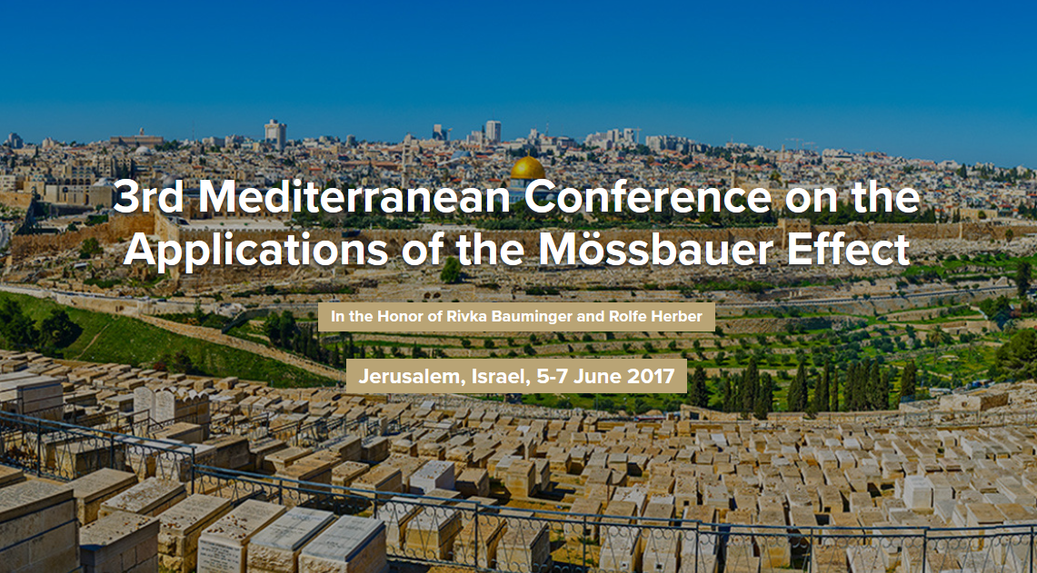 3rd Mediterranean Conference on the Applications of the Mössbauer Effect