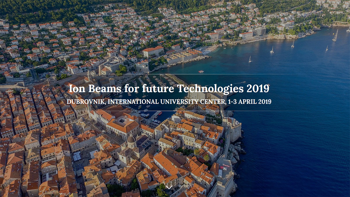 Ion Beams for Future Technologies 2019