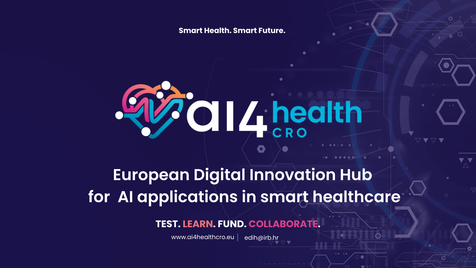 Predstavljanje Europskog digitalnog centra inovacija (EDIH) AI4HEALTH.Cro