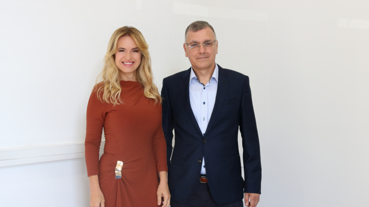 akademkinja prof. dr. sc. Iva Tolić i prof. dr. sc. Nenad Pavin
