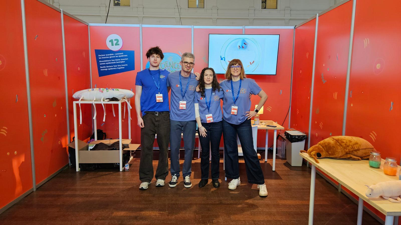 When Beetles Become Doctors, Brussels ''Listens'': European Commissioner Zaharieva Visited the RBI Team at the Science Fair