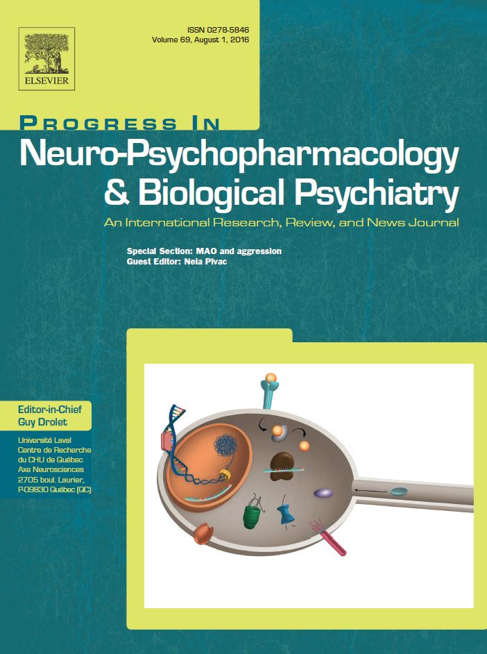 Nela Pivac gost urednik posebne sekcije časopisa Progress in Neuro-Psychopharmacology & Biological Psychiatry