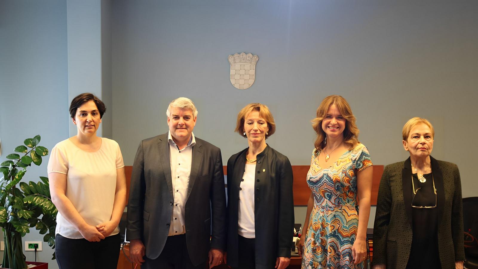 Predsjednica Europskog istraživačkog vijeća prof. Maria Leptin posjetila je IRB