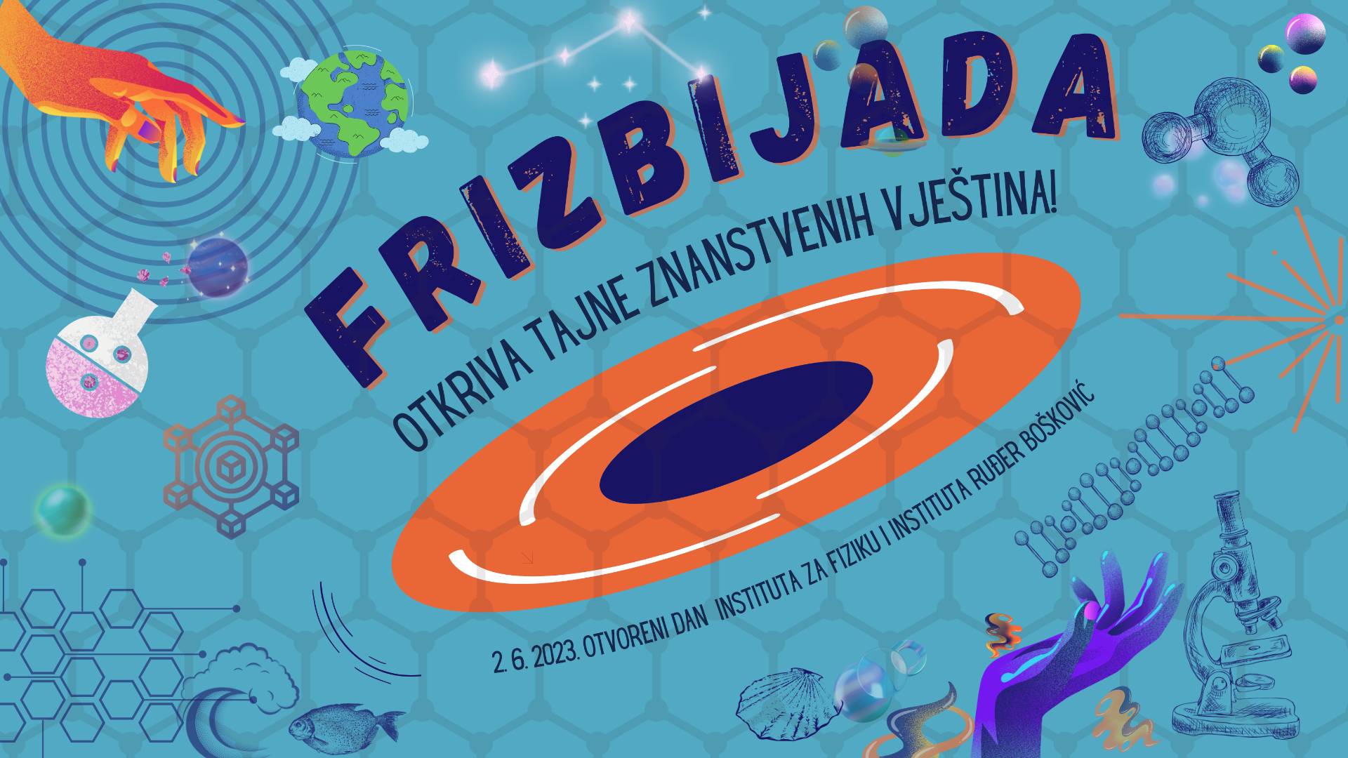 "Ruđer" i Institut za fiziku lansiraju Frizbijadu!