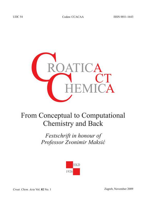 Tiskan svečani broj časopisa Croatica Chemica Acta