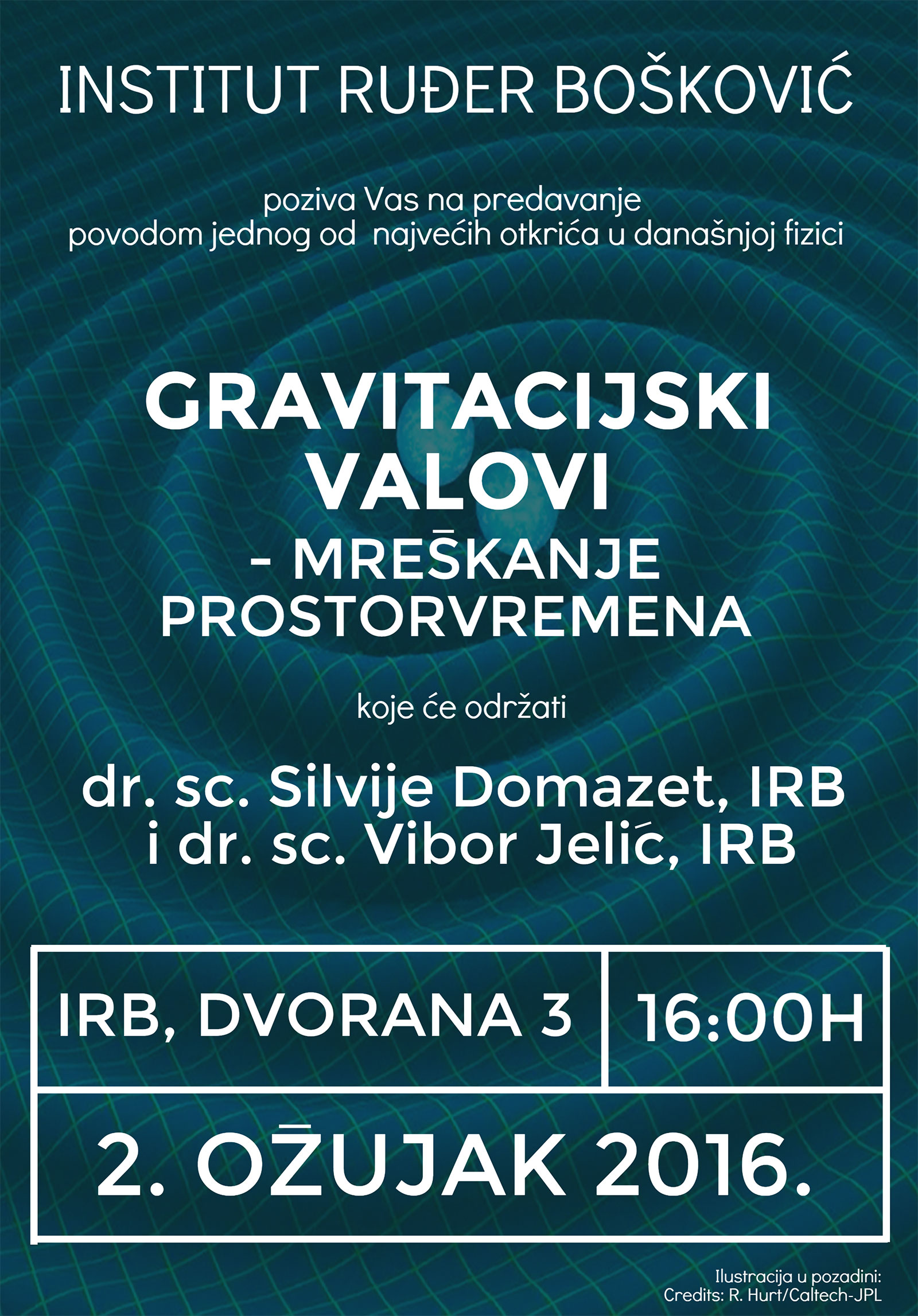 'Gravitacijski valovi - mreškanje prostorvremena