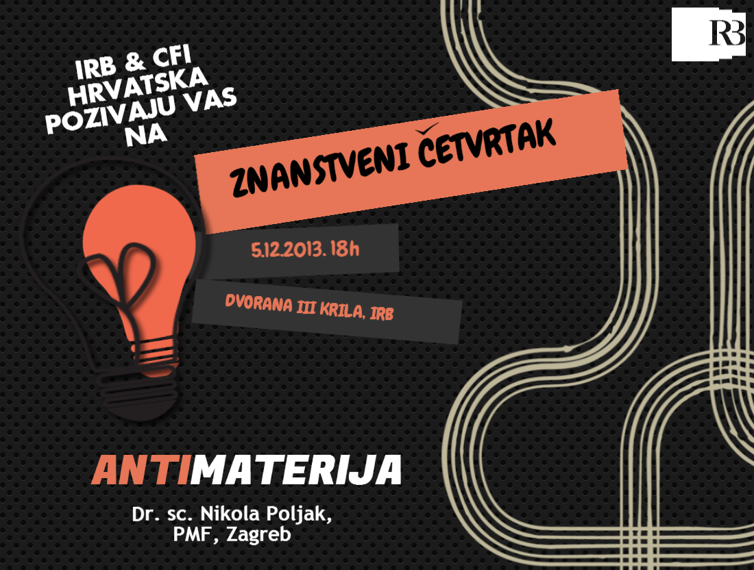 Znanstveni četvrtak - Antimaterija