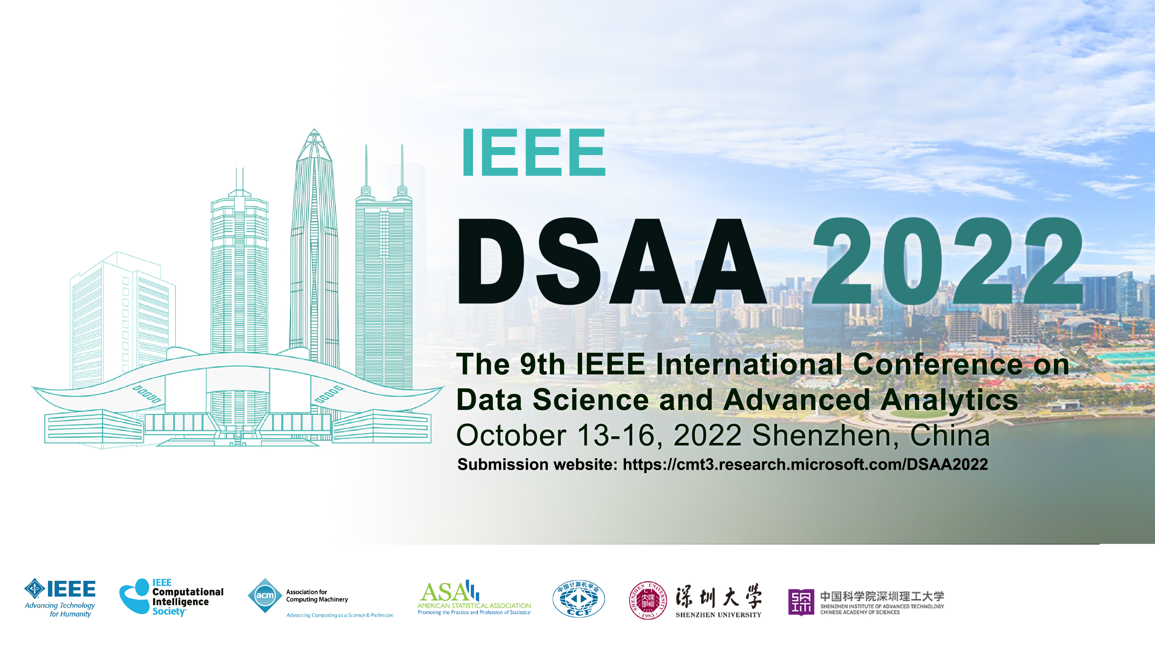 The 9th IEEE International Conference on Data Science and Advanced Analytics