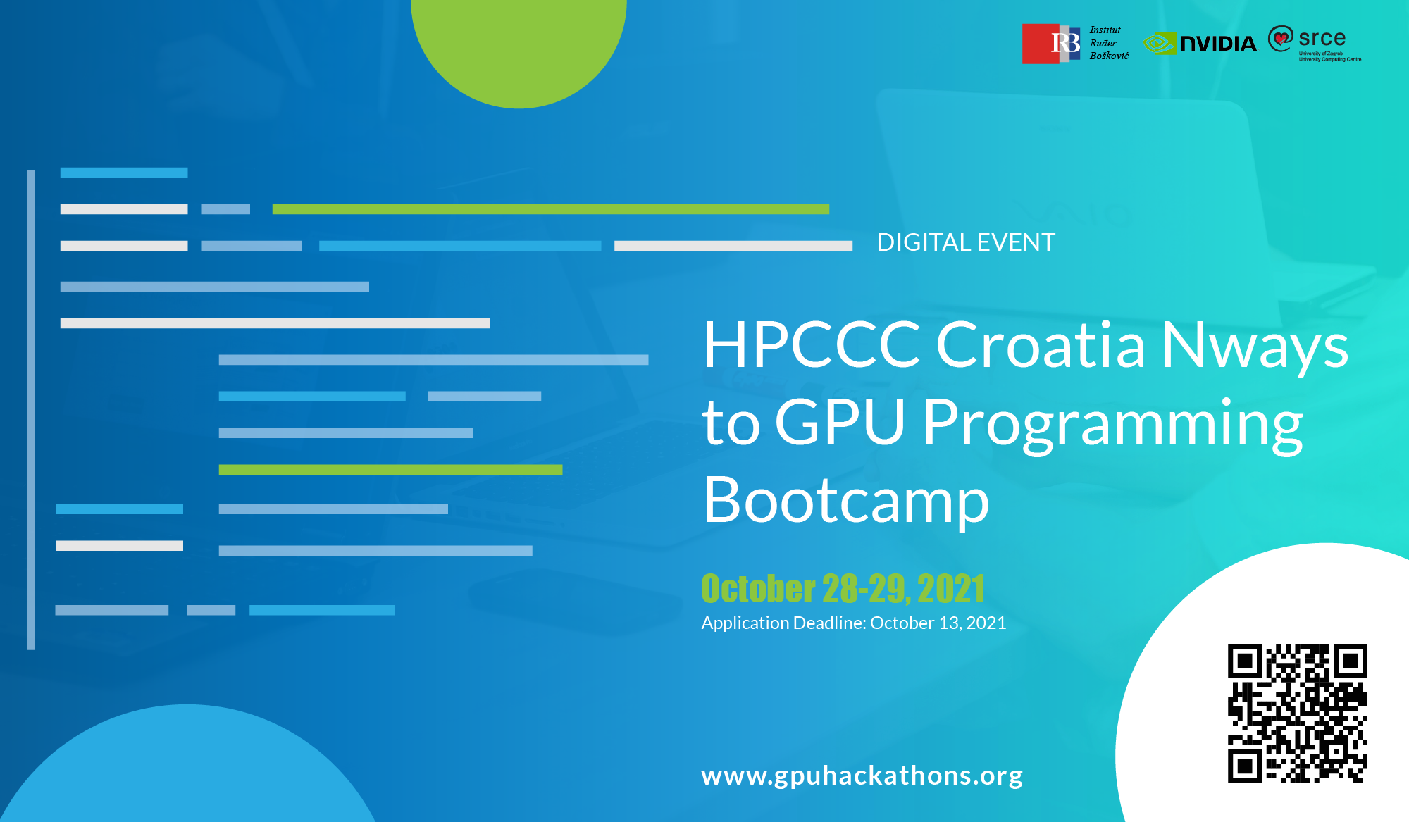 „Nways to GPU Programming“ Bootcamp – otvorene prijave