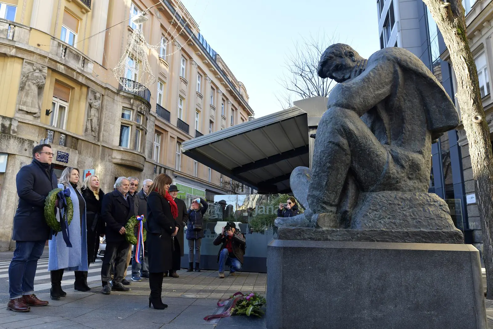 The 79th anniversary of Nikola Tesla's death was marked in Zagreb