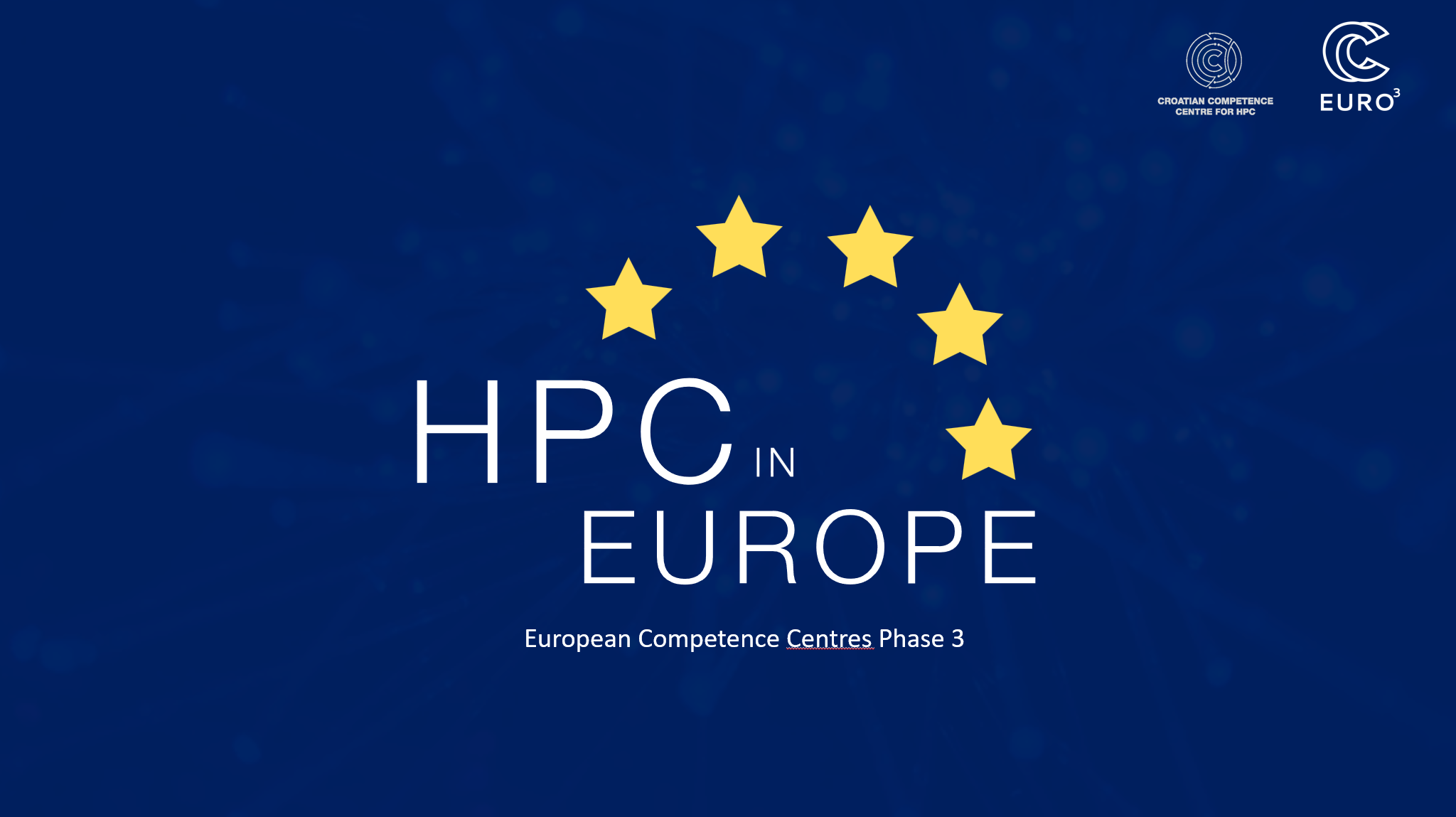 EuroCC3 - National Competence Centres in the framework of EuroHPC Phase 3