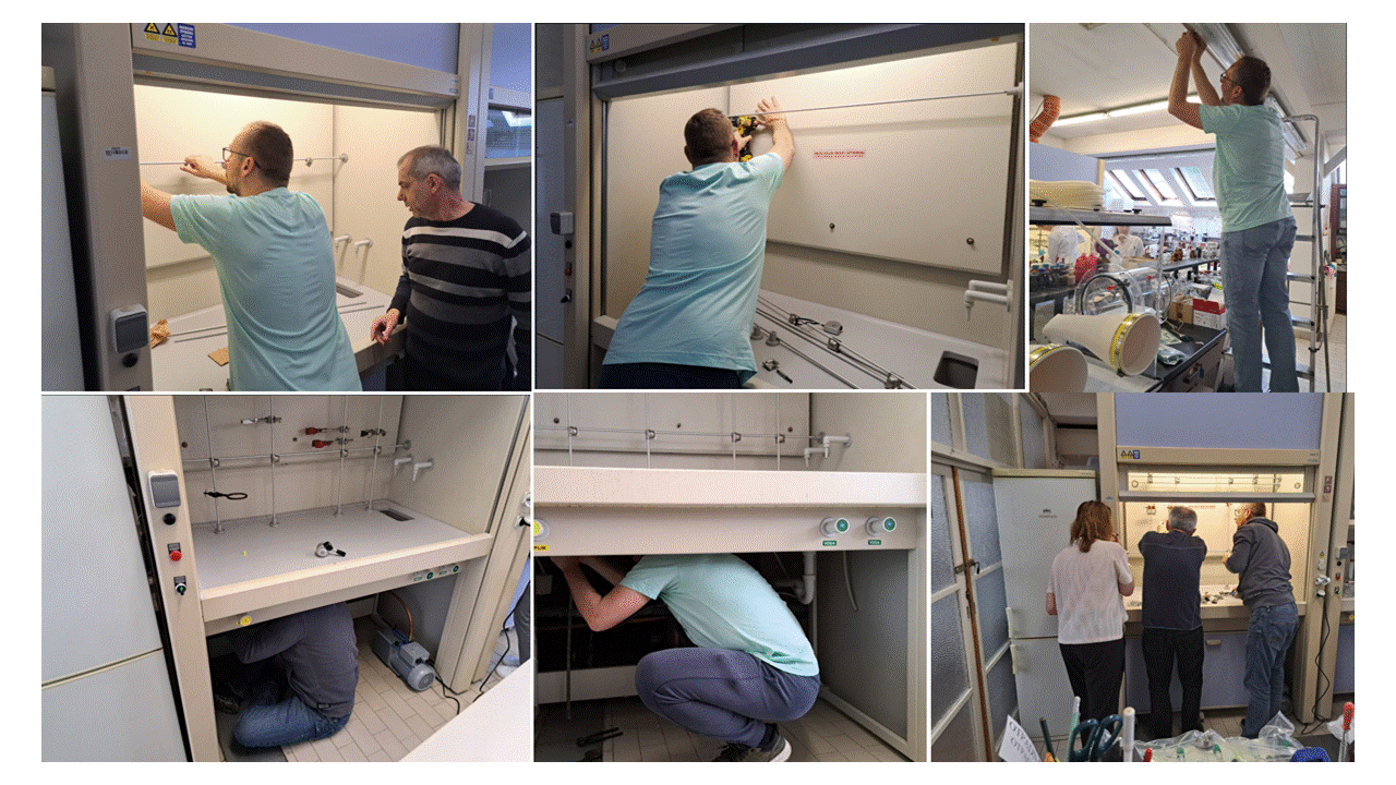 Sastavljanje aparature za sintezu u inertnoj atmosferi