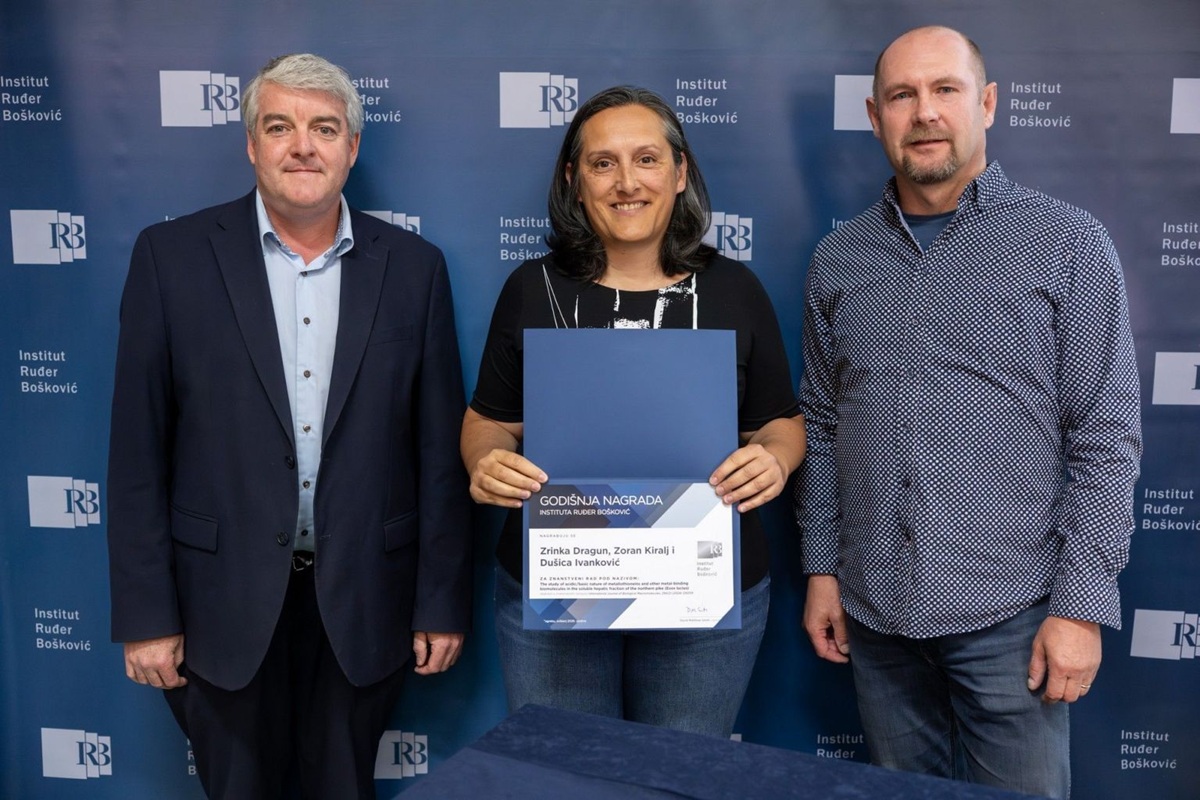 Godišnja nagrada Instituta Ruđer Bošković za najbolje znanstvene radove u 2024. godini