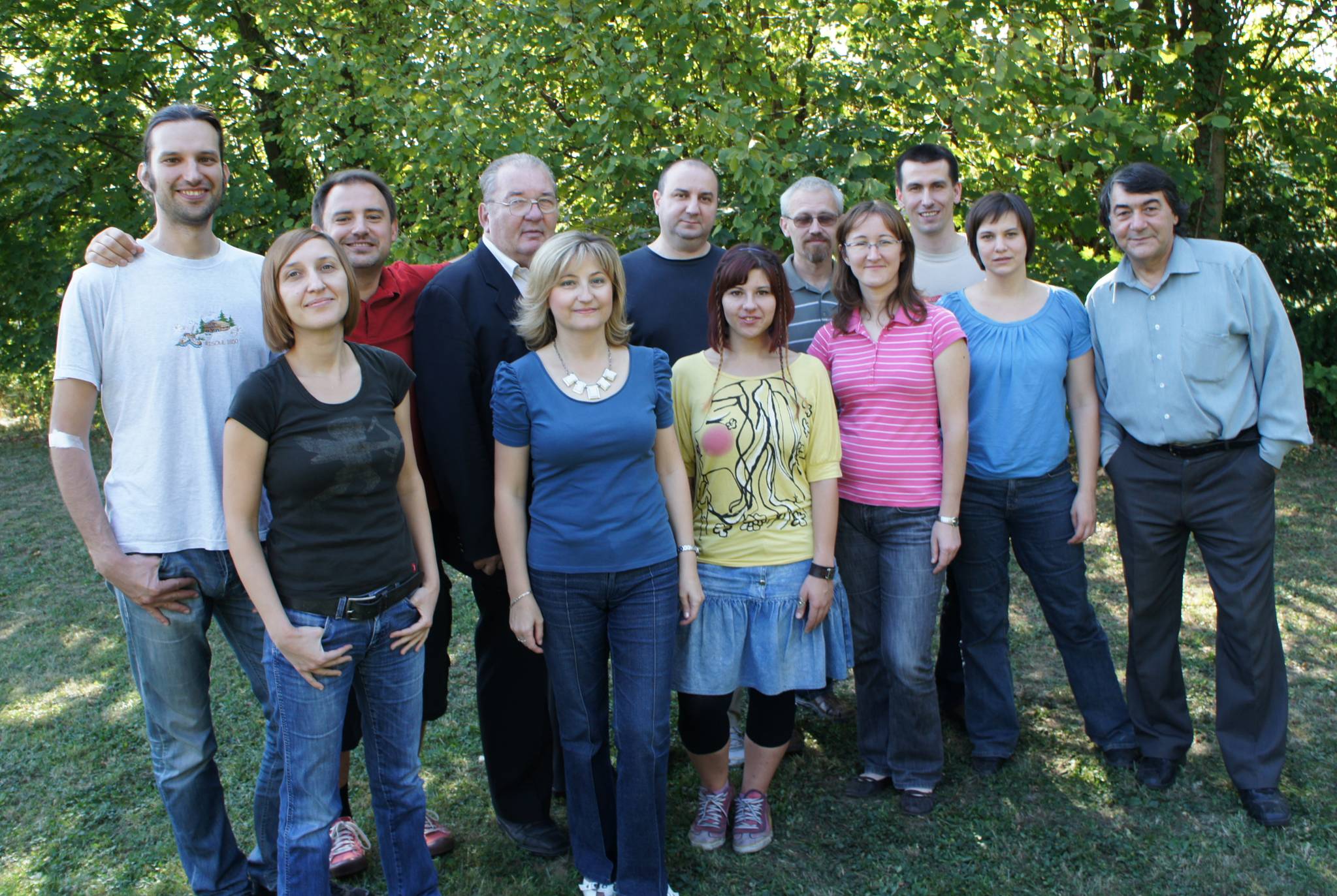 Employees of the Laboratory for Informatics and Environmental Modellling