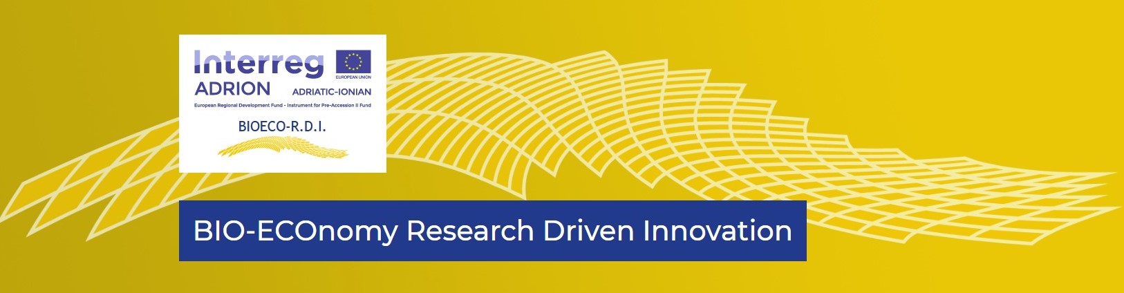 INTERREG ADRION BIO-ECOnomy Research Driven Innovation (BIO ECO R.D.I.)