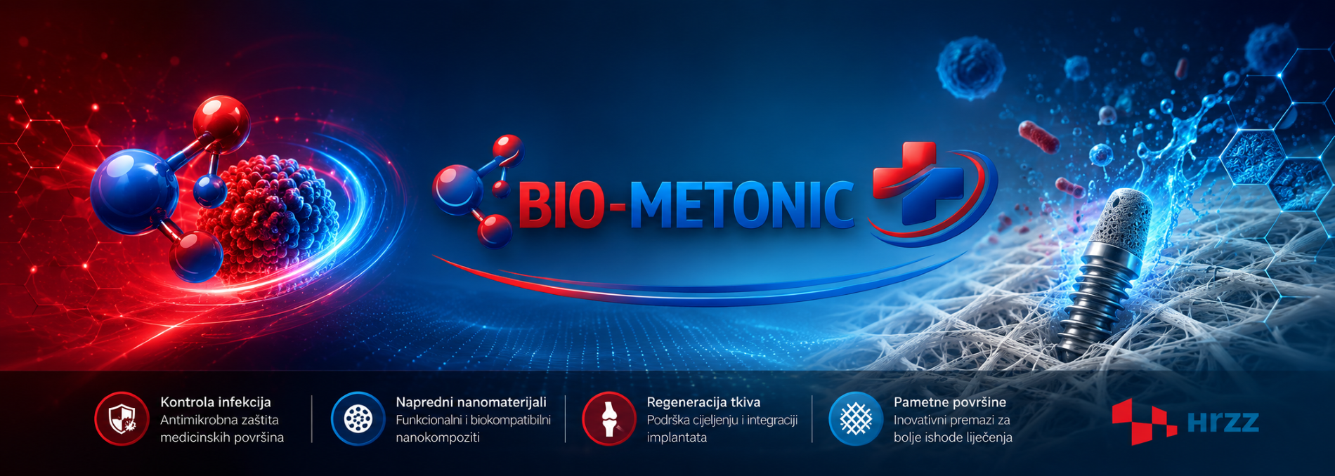 Biokompatibilni Multimetalni Oksidni Nanokompoziti za Prevenciju Infekcija (BIO-METONIC)